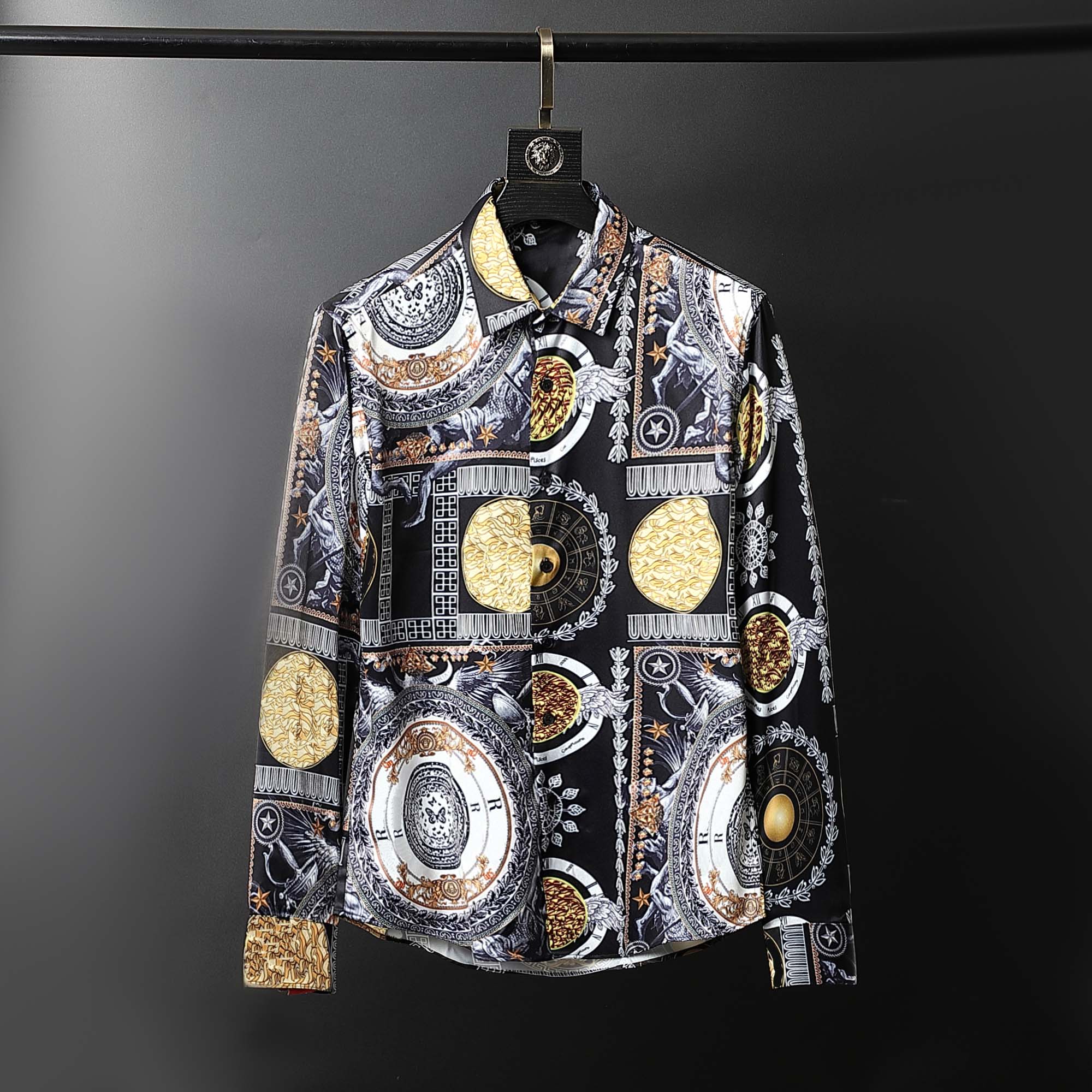 Mens Designer Shirts Brand Clothing Men Long Sleeve Dress Shirt Hip Hop Style High Quality Cotton SHIRTS 6921, 06
Mens Designer Shirts Brand Clothing Men Long Sleeve Dress Shirt Hip Hop Style High Quality Cotton SHIRTS 6921, 06