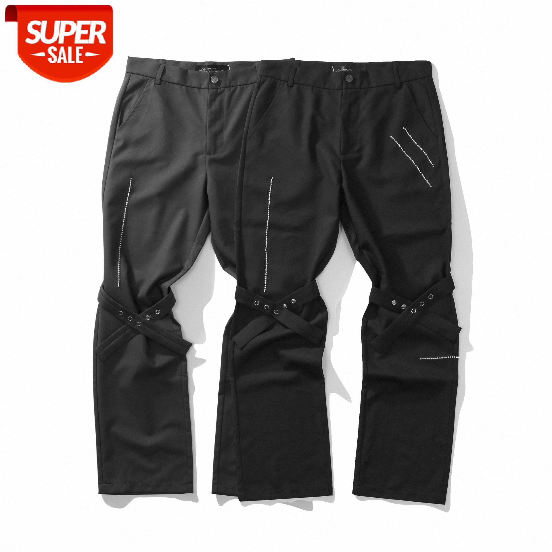 LawFoo men's hip-hop personality belt, solid color trousers, casual pants #l78y, Black
LawFoo men's hip-hop personality belt, solid color trousers, casual pants #l78y, Black