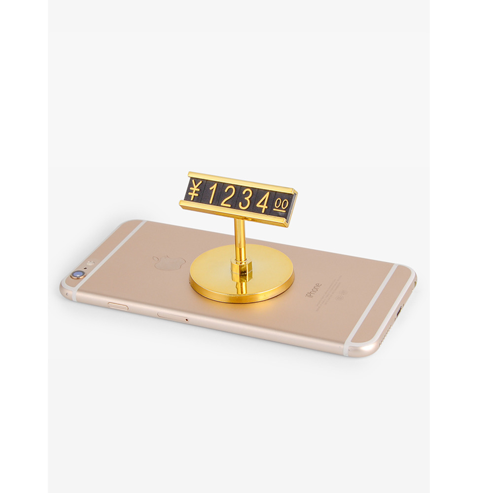 Jewelry Store Plastic Price Cube Numbers Jewellery Pricing Cubes Tag Plastic Bracket