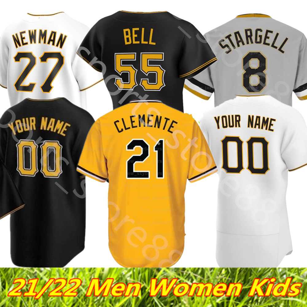 2021 2022 Custom S-4XL Baseball Jersey 21 Roberto Clemente 24 Barry Bonds 8 stargel men women youthPiratesJerseys, Colour 6
2021 2022 Custom S-4XL Baseball Jersey 21 Roberto Clemente 24 Barry Bonds 8 stargel men women youthPiratesJerseys, Colour 6