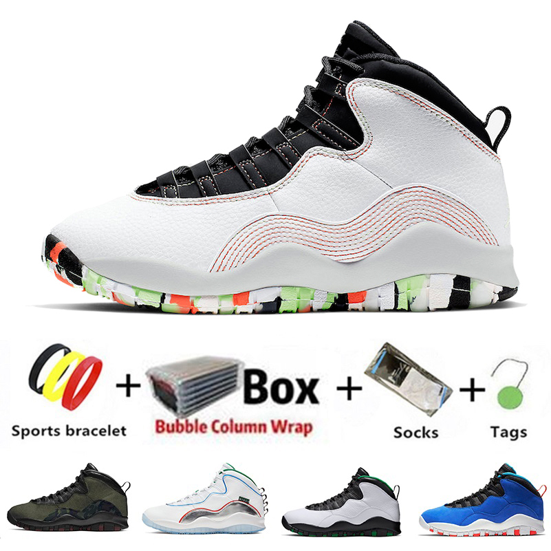 colorful jumpman 10s Mens Basketball shoes 10 Dark Smoke Grey Ember Glow Huarache Light Powder Blue Men Women Chaussures trainers Sports Sneakers with box, Color#1
colorful jumpman 10s Mens Basketball shoes 10 Dark Smoke Grey Ember Glow Huarache Light Powder Blue Men Women Chaussures trainers Sports Sneakers with box, Color#1