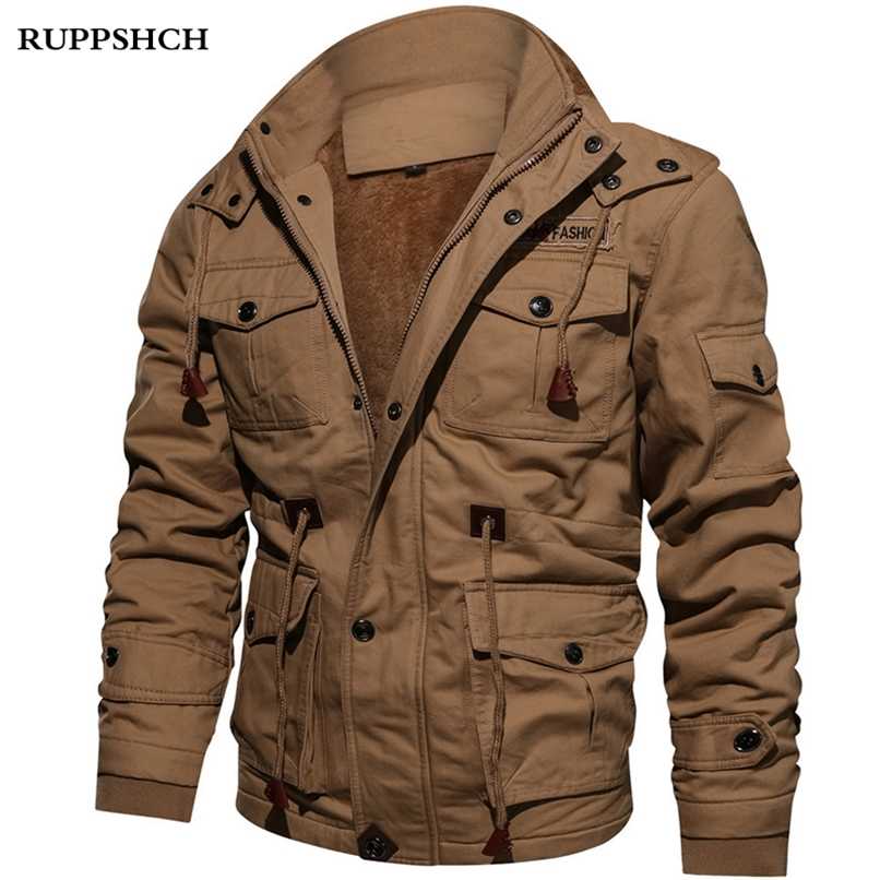 Autumn Winter Men Fleece Tough Guy Masculine Jacket Coats Men Casual Thickened Hooded Outdoor Military Jackets Men Top 211029, Khaki
Autumn Winter Men Fleece Tough Guy Masculine Jacket Coats Men Casual Thickened Hooded Outdoor Military Jackets Men Top 211029, Khaki