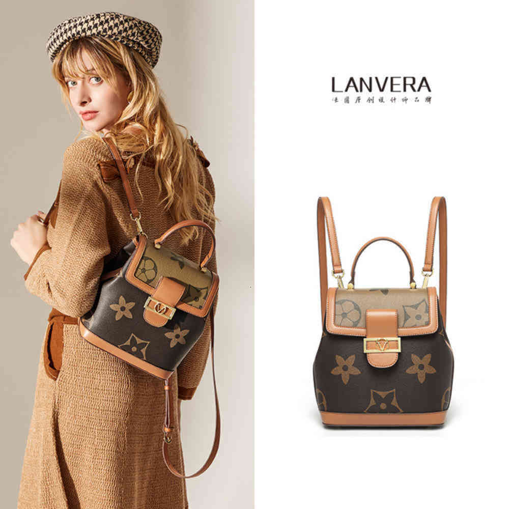 DesignerLongwei Hong Kong fashion brand bag women's 2021 backpack trend old flower Backpack
DesignerLongwei Hong Kong fashion brand bag women's 2021 backpack trend old flower Backpack
