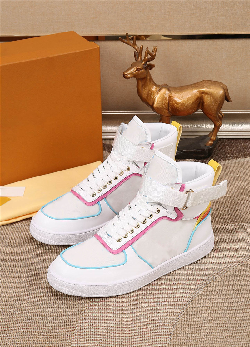 Luxury designer Rivoli Casual Shoes High Top Men Sneakers Formal Wear Wedding Party Shoe Embossed Flat Trainers 38 To 45 With Box, Don't pay it
Luxury designer Rivoli Casual Shoes High Top Men Sneakers Formal Wear Wedding Party Shoe Embossed Flat Trainers 38 To 45 With Box, Don't pay it
