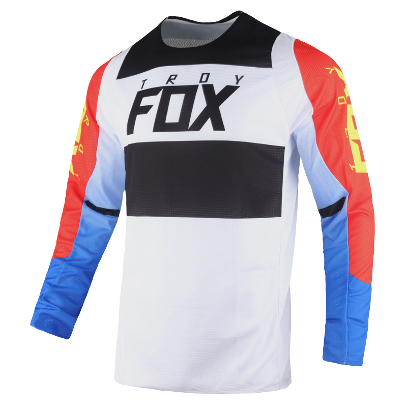 360 Motocross Racing Long Sleeve Mountain Jersey MX Dirt Bike Offroad Motorbike Cycling Jersey White Blue Clothes Men от DHgate WW