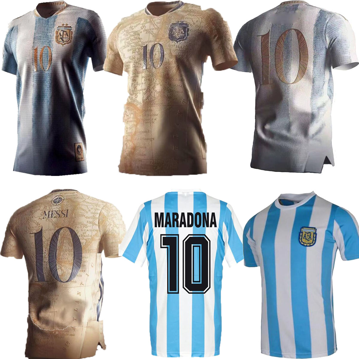 1986 2021 ARGENTINA CONCEPT soccer jersey Maradona special badge golden elements Messi football shirt, Blue
1986 2021 ARGENTINA CONCEPT soccer jersey Maradona special badge golden elements Messi football shirt, Blue