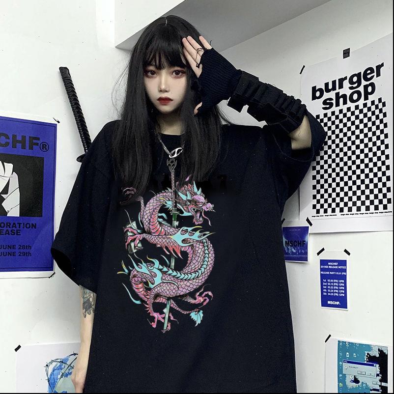 harajuku dragon kpop ropa womens t shirt mujer y2k korean style oversized clothes aesthetic vintage femme, White
harajuku dragon kpop ropa womens t shirt mujer y2k korean style oversized clothes aesthetic vintage femme, White