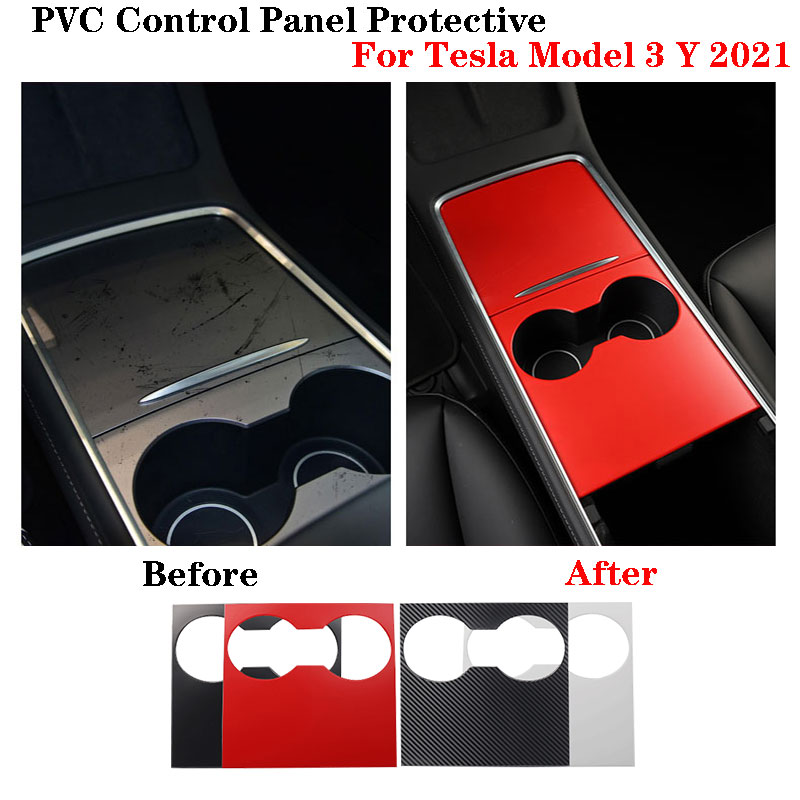 For Tesla Model 3 Y 2021 Hard PVC Central control panel Protective Patch central 2PCS
For Tesla Model 3 Y 2021 Hard PVC Central control panel Protective Patch central 2PCS