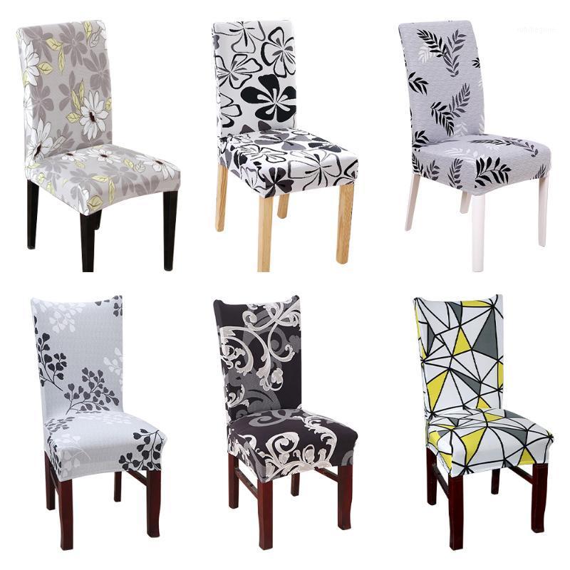 Printed Elastic Chair Covers Stretch Cover Spandex Dining Room Kitchen Slipcovers Protector For Wedding Party
Printed Elastic Chair Covers Stretch Cover Spandex Dining Room Kitchen Slipcovers Protector For Wedding Party