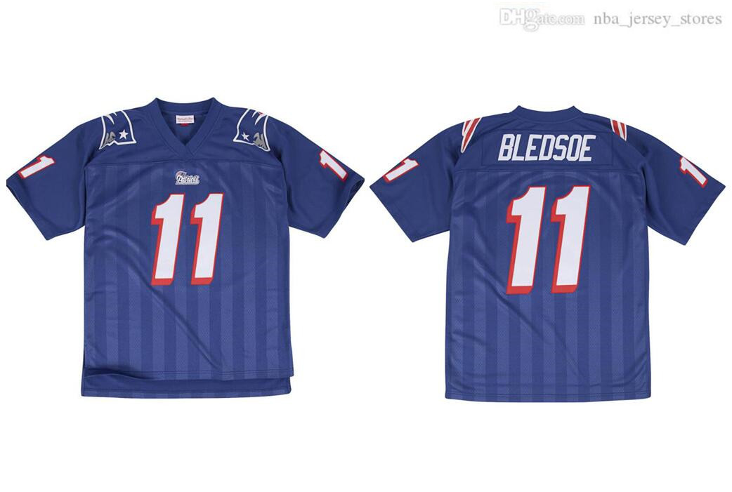 Stitched football Jersey 11 Drew Bledsoe 1996 Mitchell & Ness retro Rugby jerseys Men women youth S-6XL
Stitched football Jersey 11 Drew Bledsoe 1996 Mitchell & Ness retro Rugby jerseys Men women youth S-6XL