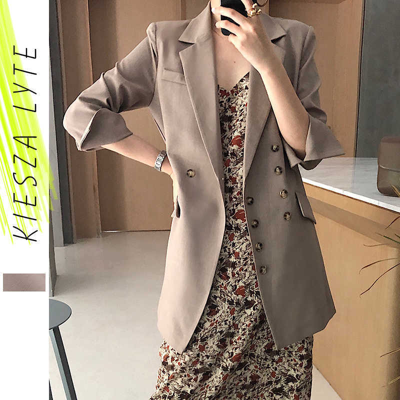 Vintage Business Blazer Long Sleeve Slim Notched With Belt Suit Jacket Female Outerwear Fashion Casaco Feminine 210608, Khaki
Vintage Business Blazer Long Sleeve Slim Notched With Belt Suit Jacket Female Outerwear Fashion Casaco Feminine 210608, Khaki