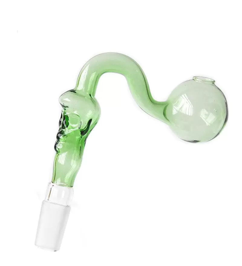 Glass bowl Oil burner pipe Skull shape Bucket Nails 14mm 19mm male female pipes