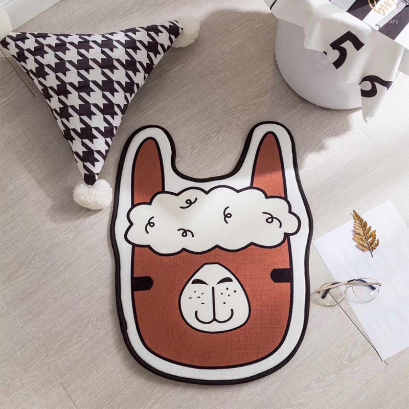 Carpets Cartoon Style Alpaca Pattern Carpet Non-slip Soft Bath Mat Rug For Living Room Decoration Polyester Monden Drop
Carpets Cartoon Style Alpaca Pattern Carpet Non-slip Soft Bath Mat Rug For Living Room Decoration Polyester Monden Drop