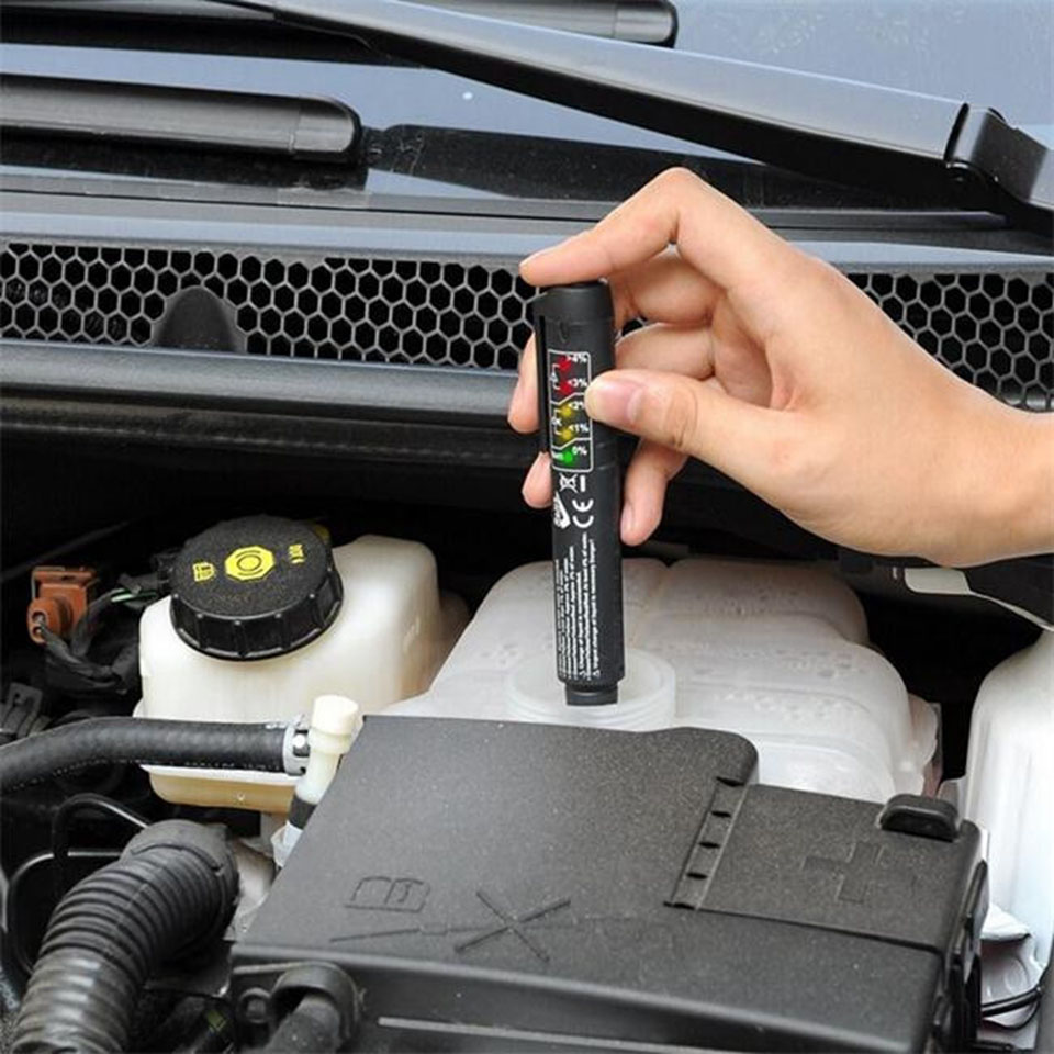 Auto Car Diagnostic Tools Tester Brake Fluid Tester Check Quality 5LED Indicator For DOT3/DOT4 Analysis Detection Tool