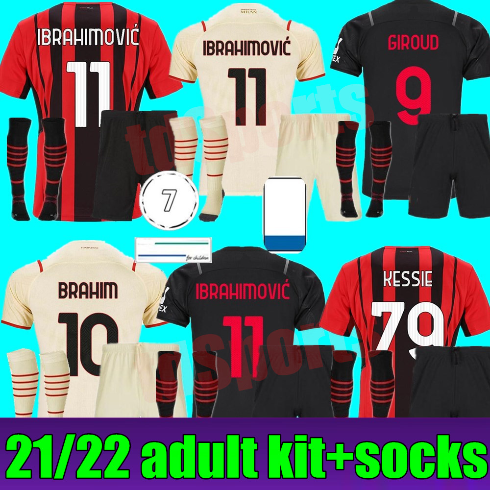 ac milan soccer jerseys adult kit 21 22 IBRAHIMOVIC GIROUD home away 3rd 2021 2022 PIATEK PAQUETA THEO football shirts Men kits uniforms, 3rd+league patch
ac milan soccer jerseys adult kit 21 22 IBRAHIMOVIC GIROUD home away 3rd 2021 2022 PIATEK PAQUETA THEO football shirts Men kits uniforms, 3rd+league patch