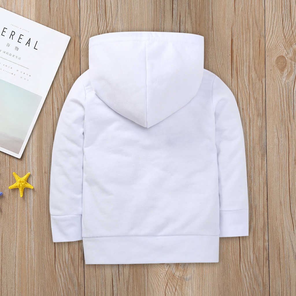 Baby / Toddler Pretty Letter Print Hoodie 210528