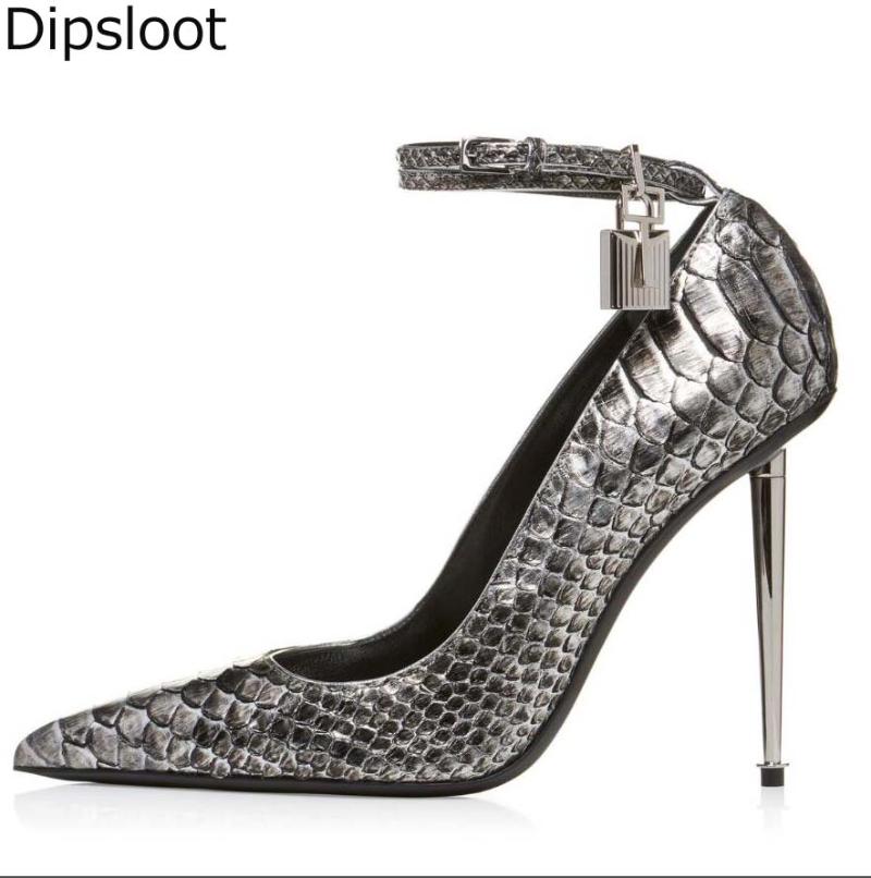 Dress Shoes Sexy Metal Lock And Key Pumps Ladies Iron Silver Bling Snakeskin Pointed Toe Metallic High Heels Female Stilettos Party Pump, Black
Dress Shoes Sexy Metal Lock And Key Pumps Ladies Iron Silver Bling Snakeskin Pointed Toe Metallic High Heels Female Stilettos Party Pump, Black