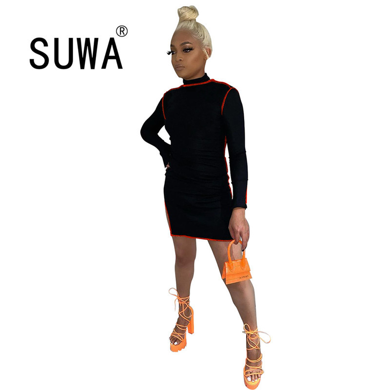 Wholesale Dresses Woman Party Night Club Mini Bodycon Autumn Winter Slit Long Sleeve Women Celebrity Fashion Sexy 210525, Red
Wholesale Dresses Woman Party Night Club Mini Bodycon Autumn Winter Slit Long Sleeve Women Celebrity Fashion Sexy 210525, Red