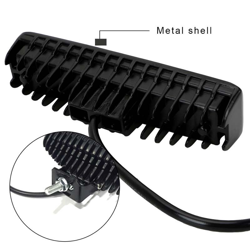 Universal Vehicle Lights LED Headlights For Auto Motorcycle Truck Boat Tractor Trailer Offroad Working Light 36W Work Lamp Spotlights