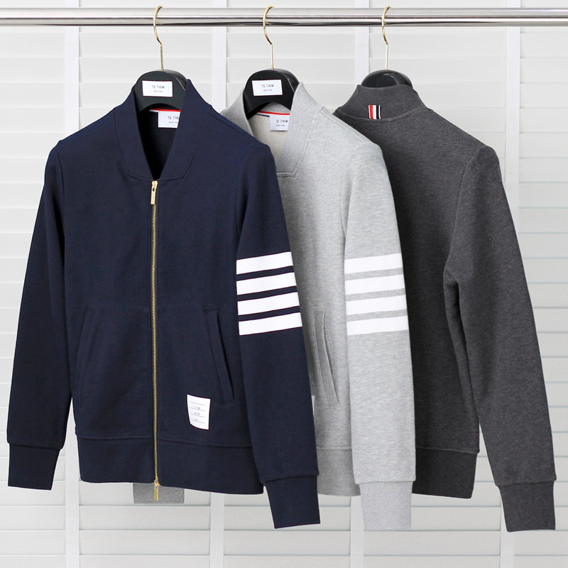 Fashion Tb Thom Spring Sweatershirts Cotton Jacket Men Women V-neck Solid Baseball Uniform Casual Sportswear Coat, Dark grey
Fashion Tb Thom Spring Sweatershirts Cotton Jacket Men Women V-neck Solid Baseball Uniform Casual Sportswear Coat, Dark grey