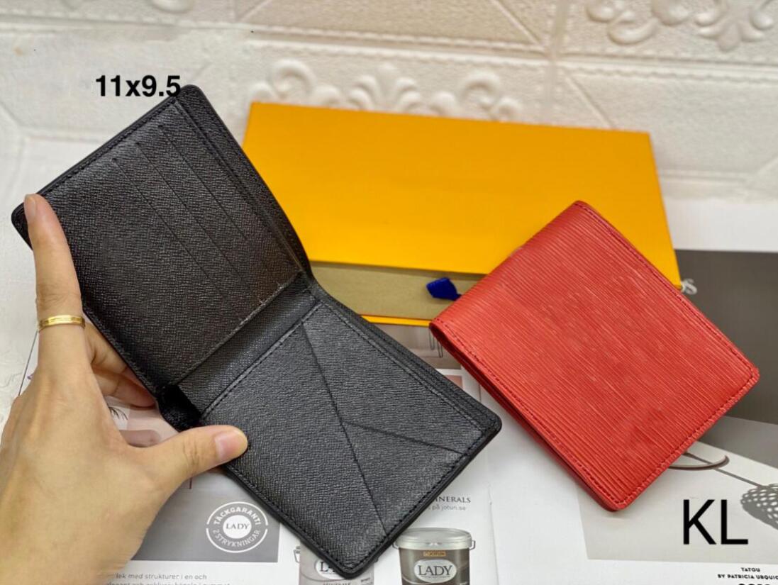 2021 Fashion Mens Wallets Classic Men Walletss Stripes Textured Wallet Multiple Bifold Short Small With Box, Red
2021 Fashion Mens Wallets Classic Men Walletss Stripes Textured Wallet Multiple Bifold Short Small With Box, Red