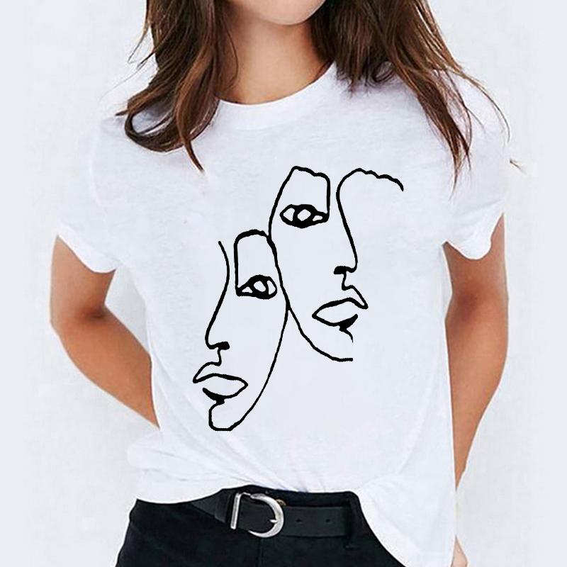 Women' T-Shirt Twin Art Line Drawing Women Aesthetic White Tumblr Grunge Hips, 29294
Women' T-Shirt Twin Art Line Drawing Women Aesthetic White Tumblr Grunge Hips, 29294