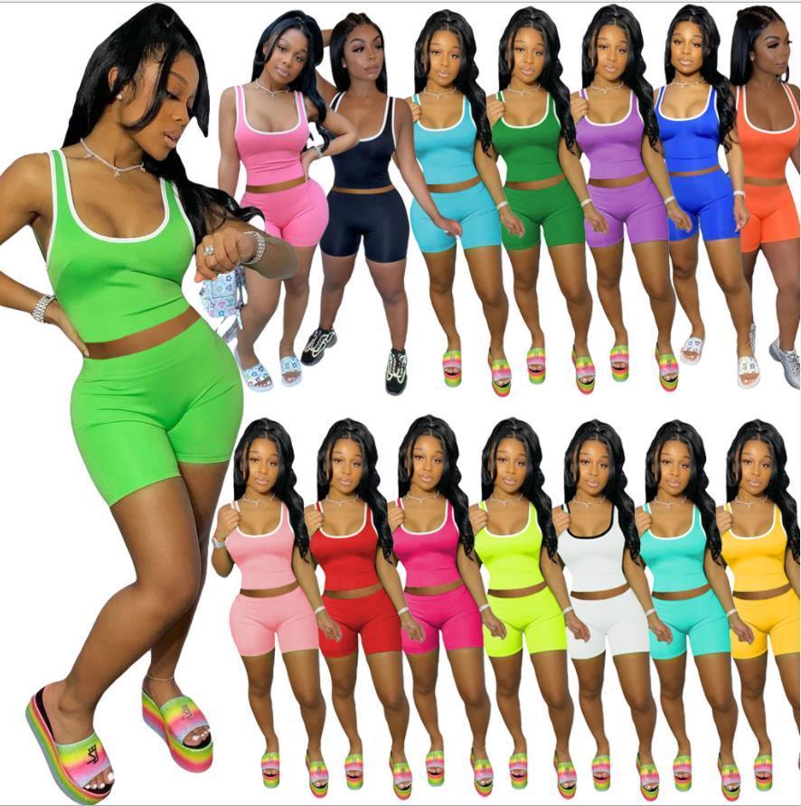 2021 New Summer Women Tracksuits Two Pieces Set Designer Casual Short Sleeve Outfits Solid Color Ladies Fashion Loose T Shirt Jogging Suits y996, D1-d8
2021 New Summer Women Tracksuits Two Pieces Set Designer Casual Short Sleeve Outfits Solid Color Ladies Fashion Loose T Shirt Jogging Suits y996, D1-d8