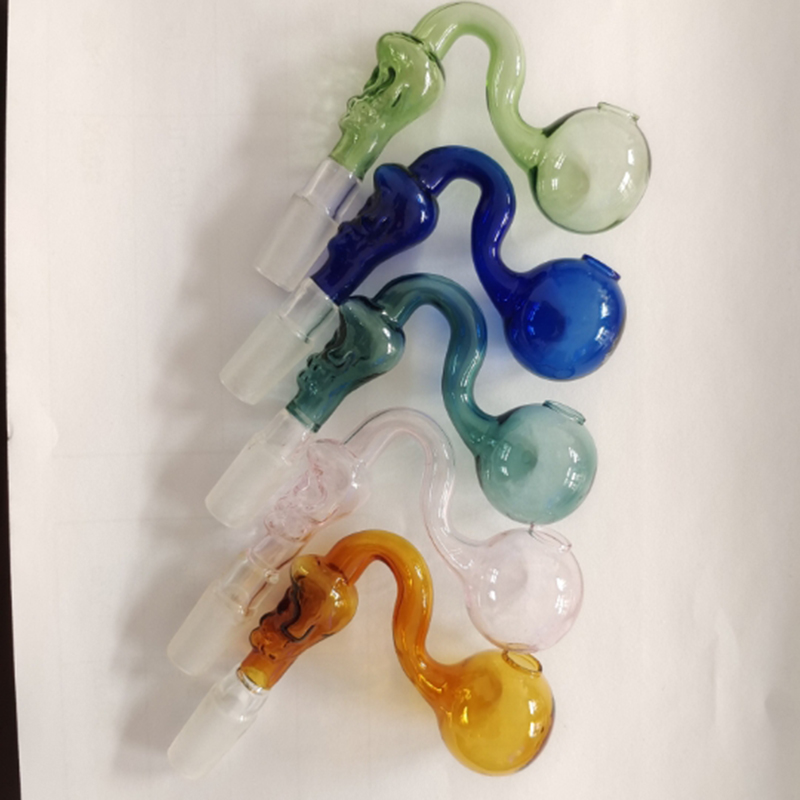 Colorful Curved pyrex Glass bowl Oil burner pipe Skull shape Bucket Nails 14mm 19mm male female joint smoking pipes
Colorful Curved pyrex Glass bowl Oil burner pipe Skull shape Bucket Nails 14mm 19mm male female joint smoking pipes
