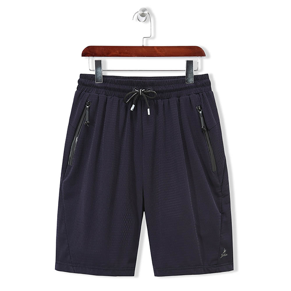 Men's Shorts Mesh Elastic Summer Breeches 8XL 6XL Big Size Clothing Nylon Black Grey Spandex Sweat Shorts Plus Size Shorts B0590 210518