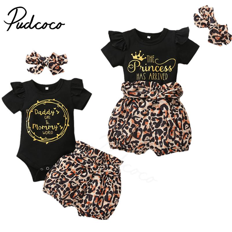 Clothing Sets 2021 Baby Summer Born Girls 3-piece Outfit Set Short Sleeve Letter Print Romper+Leopard Shorts+Headband, Crown
Clothing Sets 2021 Baby Summer Born Girls 3-piece Outfit Set Short Sleeve Letter Print Romper+Leopard Shorts+Headband, Crown