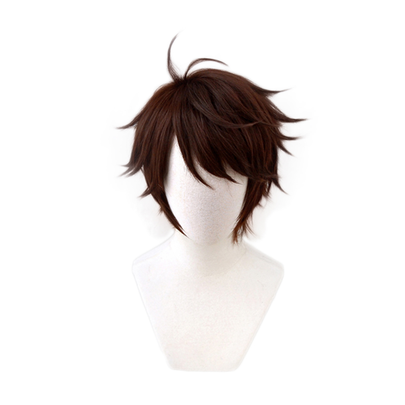 Anime Haikyuu!! Volleyball Oikawa Tooru Short Brown Shaggy Layered High Temperature Fiber Fake Hair Cosplay Costume Wig, 564
Anime Haikyuu!! Volleyball Oikawa Tooru Short Brown Shaggy Layered High Temperature Fiber Fake Hair Cosplay Costume Wig, 564