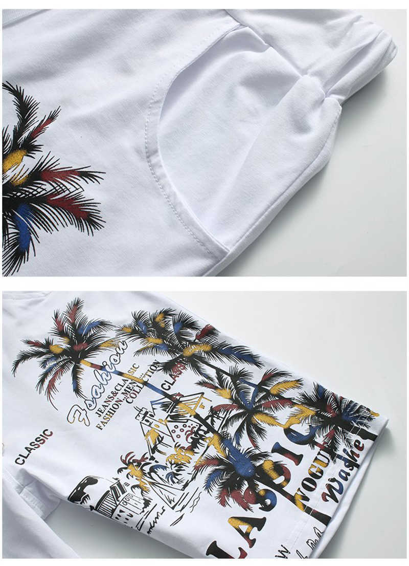 Men Sets Summer Fashion TracksuitJogger Sets Men Casual Printing Suits Men Clothing Suit Male Sets T-shirt+Pant Sportswear 210528