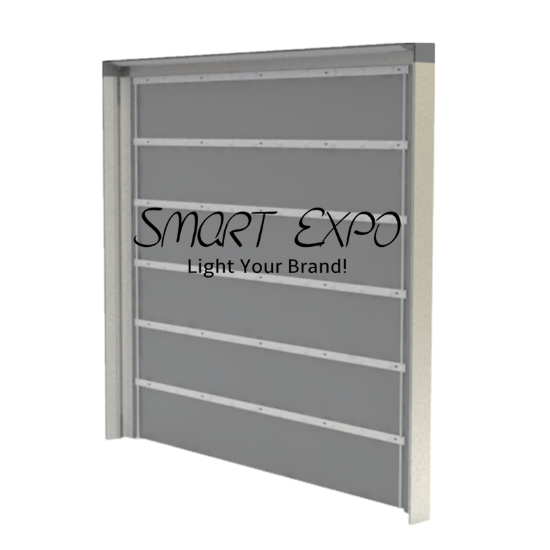 Stylish A1 Frameless Fabric LED Light Box Advertising Display with Backlit Panels Printing Graphic