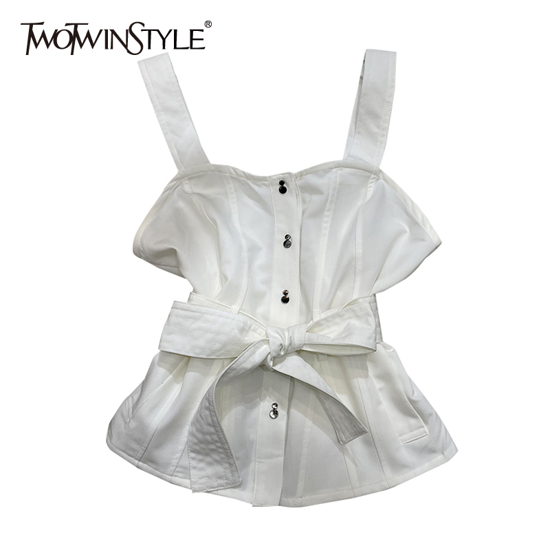 White Lace Up Vest For Women Square Collar Sleeveless Casual Korean Tank Tops Female Fashion Clothing 210524
White Lace Up Vest For Women Square Collar Sleeveless Casual Korean Tank Tops Female Fashion Clothing 210524