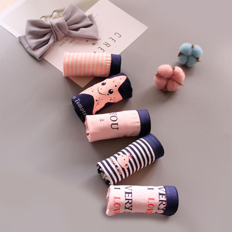 Panties 2021 Fashion 4Pcs/Lot Girl Striped Underwear Cotton Briefs Star Lingerie Soft Comfortable Panty 368
Panties 2021 Fashion 4Pcs/Lot Girl Striped Underwear Cotton Briefs Star Lingerie Soft Comfortable Panty 368