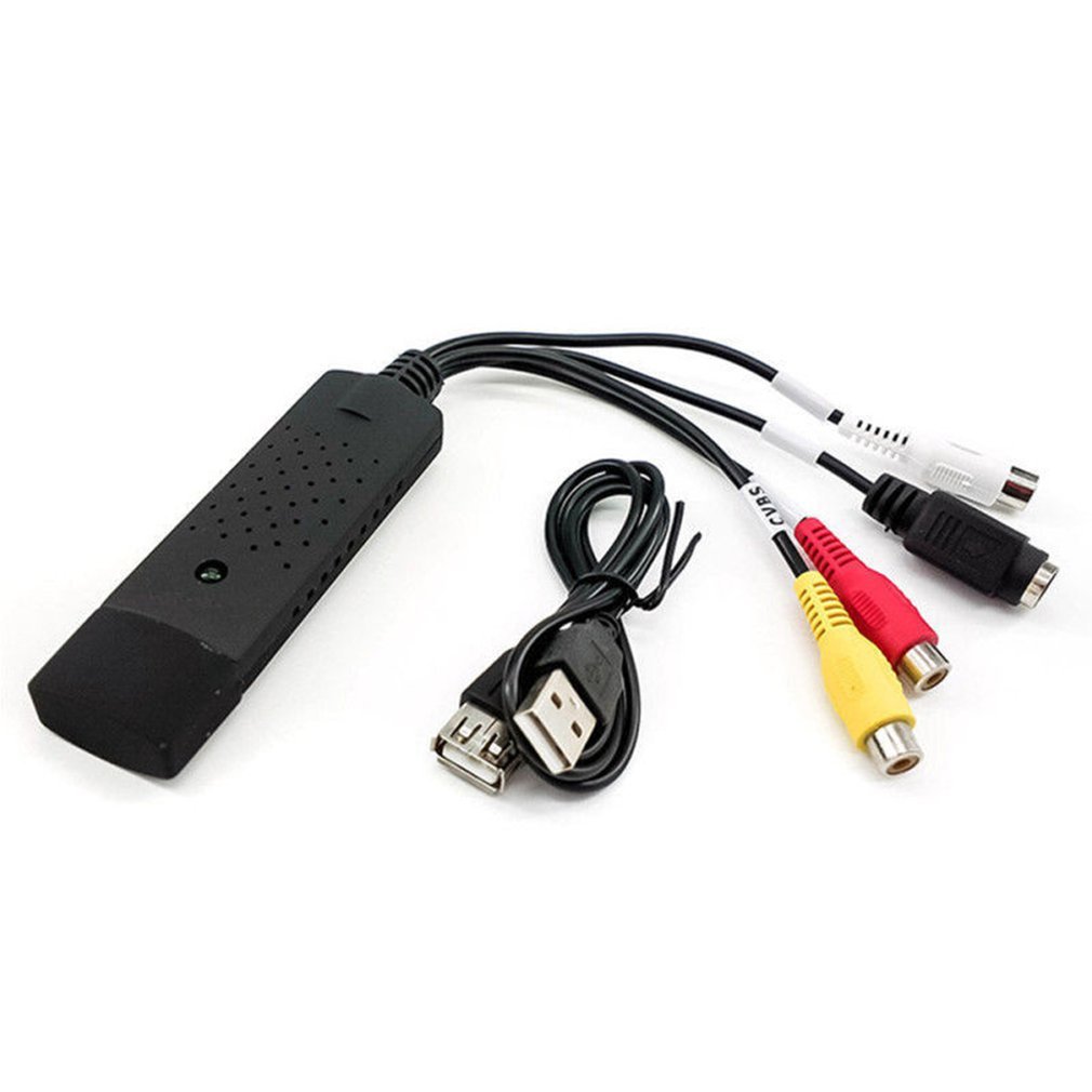 Vhs To Digital File Converter Express Usb 2.0 Video Grabber Audio Av Computer
