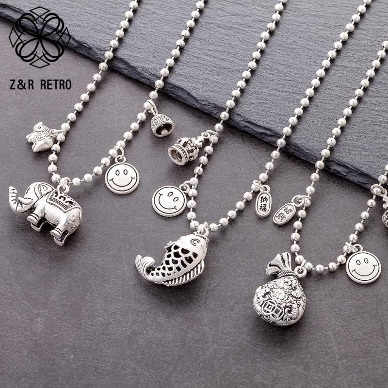 Pendant Necklaces Antique Pendants Long Necklace Jewelry For Women Silver Color Suspension Accessories Female Neck Decoration Gift Wholesale
Pendant Necklaces Antique Pendants Long Necklace Jewelry For Women Silver Color Suspension Accessories Female Neck Decoration Gift Wholesale