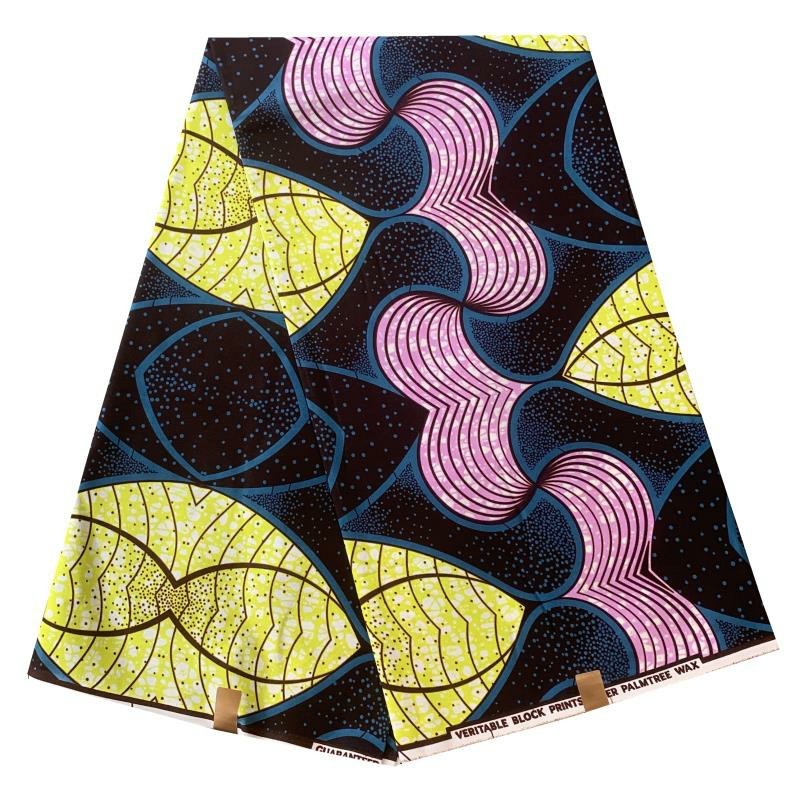 African prints accessories 6yards cotton real wax ankara fabric for clothes 210408