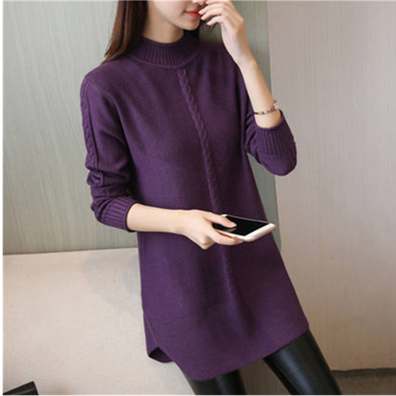Women's Sweaters Autumn Winter Long Knitwear Warm Pullover O neck Thicken Plus velvet Female Soft Knit size 4XL YZ5J, Red wine
Women's Sweaters Autumn Winter Long Knitwear Warm Pullover O neck Thicken Plus velvet Female Soft Knit size 4XL YZ5J, Red wine