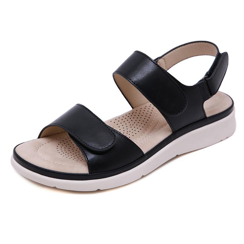Sandals 2021 Summer Shoes Women Holiday Beach Wedges Slippers Soft Comfortable Ladies