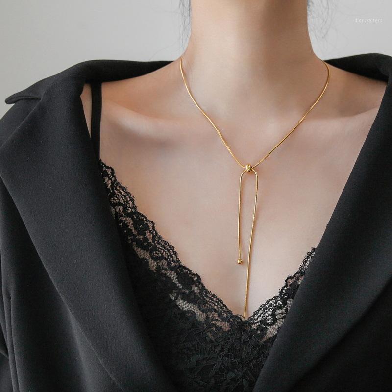 Retro Minor Pull Necklace Adjustable Female Collarbone Chain Fashion Cold Wind Necklaces For Women Wholesale Chains
Retro Minor Pull Necklace Adjustable Female Collarbone Chain Fashion Cold Wind Necklaces For Women Wholesale Chains