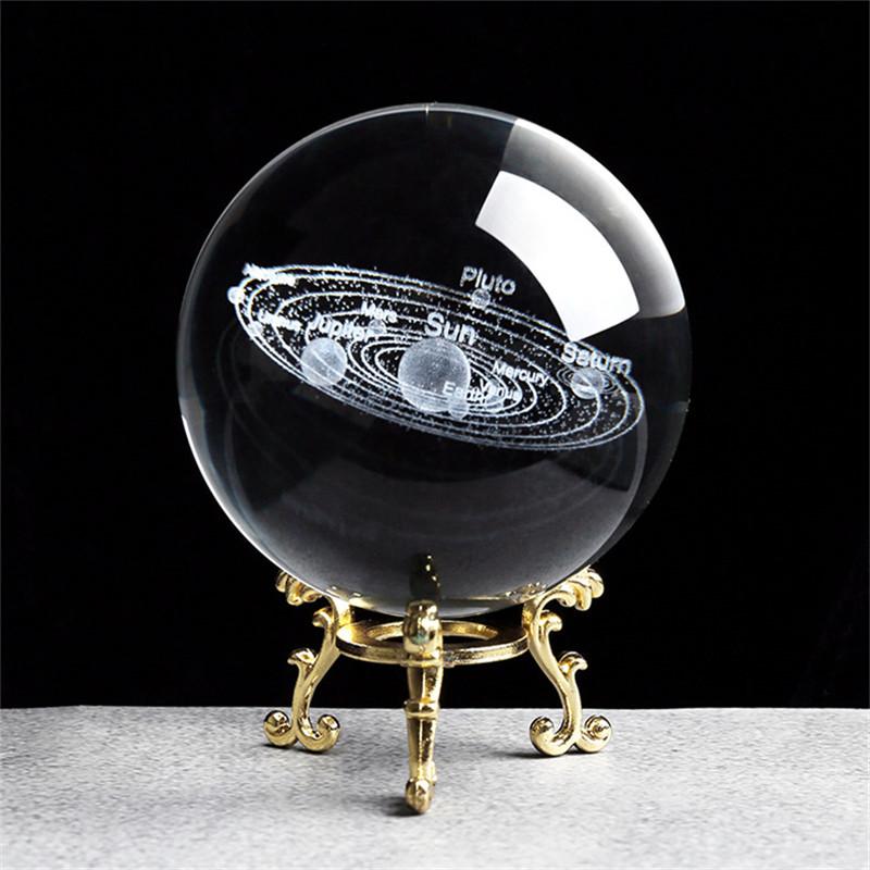 Decorative Objects & Figurines Milky Way Crystal Ball Globe Galaxy Miniatures Laser Engraved Solar System 3d Miniature Planets Model Home De
Decorative Objects & Figurines Milky Way Crystal Ball Globe Galaxy Miniatures Laser Engraved Solar System 3d Miniature Planets Model Home De