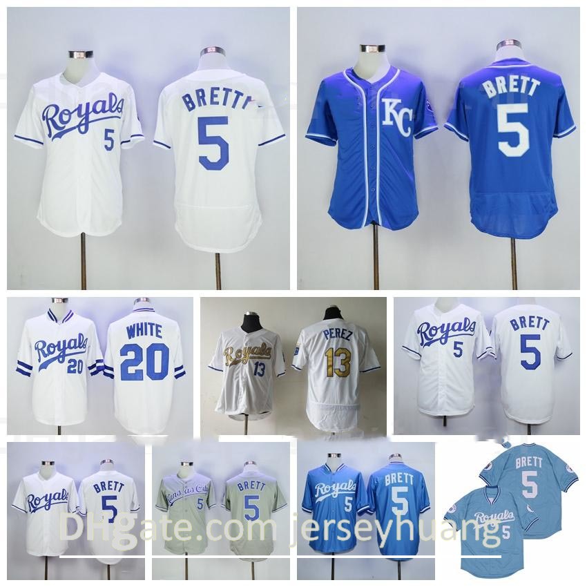1983 1985 Retror Baseball Vintage 13 Mike Aviles Jersey 5 George Brett 20 Frank White Blue White Grey All Stitched Retire Team Cooperstown, Blue;black
1983 1985 Retror Baseball Vintage 13 Mike Aviles Jersey 5 George Brett 20 Frank White Blue White Grey All Stitched Retire Team Cooperstown, Blue;black