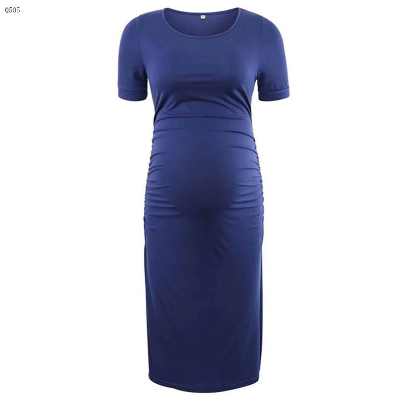 Maternity Dresses Pregnancy Dress Women's Ruched Mama Causual Short Sleeve Wrap Poshoot Premama, Blue
Maternity Dresses Pregnancy Dress Women's Ruched Mama Causual Short Sleeve Wrap Poshoot Premama, Blue