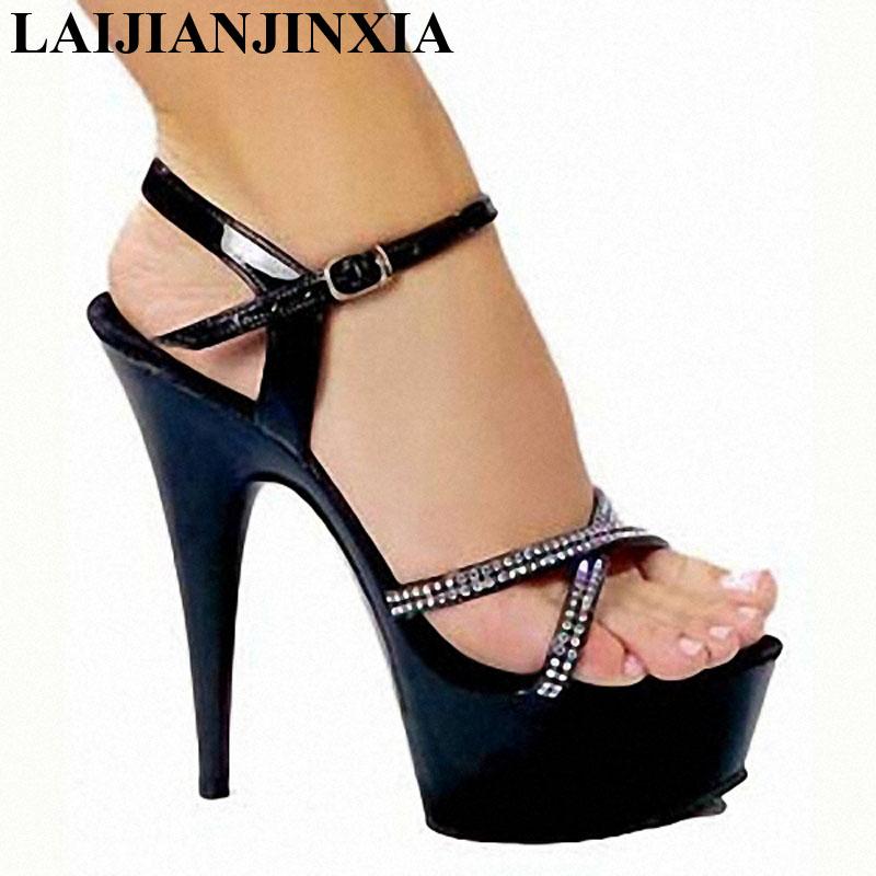 High Heels Women's Sandals 2021 Summer Women Shoes Platforms Crystal Sexy Fashion Dress, Black
High Heels Women's Sandals 2021 Summer Women Shoes Platforms Crystal Sexy Fashion Dress, Black