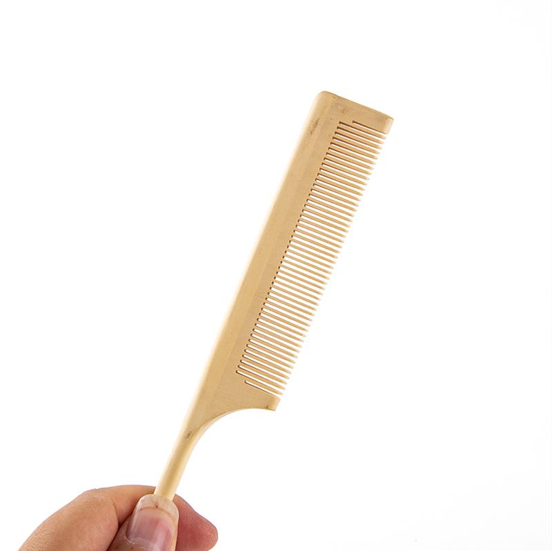 Hair Brushes Anti-Static Natural Peach Wood Combs Portable Salon Comb Rat Tail Brush Hairdressing Styling Tool Care