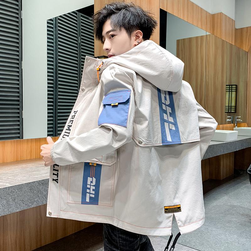Men's Jackets Casual Loose Men Jacket Autumn Fashion Korean Style Spring Cardigan Streetwear Veste Homme Clothing DB60JK, 201 black 
Men's Jackets Casual Loose Men Jacket Autumn Fashion Korean Style Spring Cardigan Streetwear Veste Homme Clothing DB60JK, 201 black