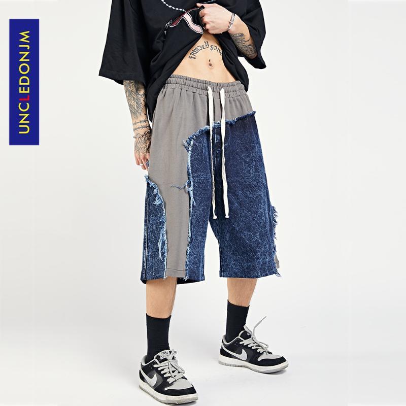 Men's Shorts UNCLEDONJM Denim Stitching Casual Patchwork Streetwear Pants Men Plus Size Korean Fashion Short Homme 8861, Black
Men's Shorts UNCLEDONJM Denim Stitching Casual Patchwork Streetwear Pants Men Plus Size Korean Fashion Short Homme 8861, Black