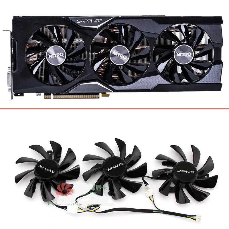 Fans & Coolings 3PCS T129215BU DC 12V 0.5A 4PIN Graphics GPU VGA FAN For Radeon Sapphire R9 FURY 4GB HBM Tri-X OC Video Cards Cooling
Fans & Coolings 3PCS T129215BU DC 12V 0.5A 4PIN Graphics GPU VGA FAN For Radeon Sapphire R9 FURY 4GB HBM Tri-X OC Video Cards Cooling