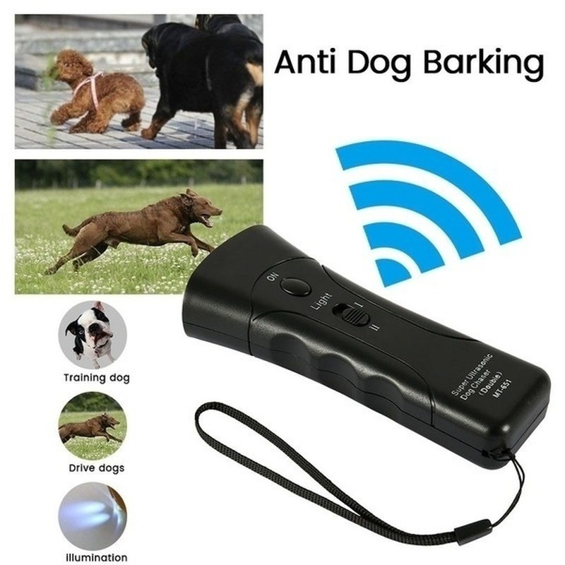 Upgraded Ultrasonic LED Anti Bark Devices Dogs Training Repeller Sonic Antibarking Stop Barking Device Pet Dog Trainer Tool GQ4045586832